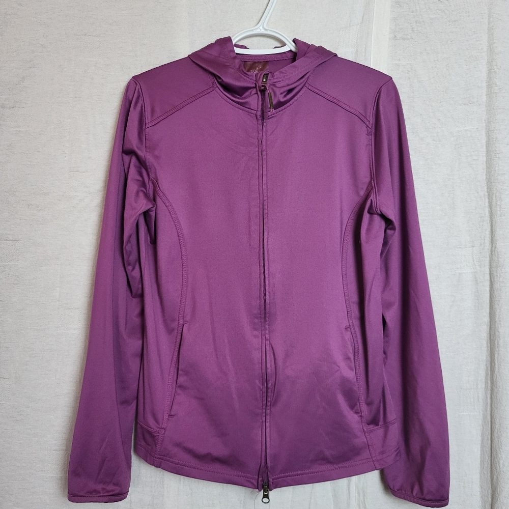 Urban Active Women's M Fulk Zip Hoodie Purple Activewear Outdoor Sport Tchibo